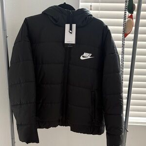 Nike Black Hooded Jacket
